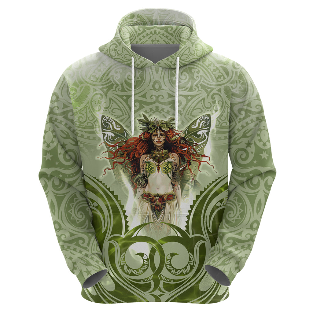 New Zealand Maori Fairy Patupaiarehe Zip Hoodie Polynesian Style LT05 - Polynesian Pride