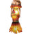 ANZAC Day Red Poppy Family Matching Mermaid Dress and Hawaiian Shirt Honoring The ANZAC Spirit