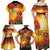 ANZAC Day Red Poppy Family Matching Off Shoulder Maxi Dress and Hawaiian Shirt Honoring The ANZAC Spirit
