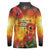 ANZAC Day Red Poppy Long Sleeve Polo Shirt Honoring The ANZAC Spirit