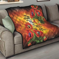 ANZAC Day Red Poppy Quilt Honoring The ANZAC Spirit