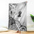 Aotearoa Maori Wahine Blanket Fantail Bird Black Gold Marble