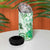 Aotearoa Maori Wahine 4 in 1 Can Cooler Tumbler Fantail Bird Green Gold Marble