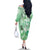 Aotearoa Maori Wahine Family Matching Off The Shoulder Long Sleeve Dress and Hawaiian Shirt Fantail Bird Green Gold Marble