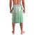Aotearoa Maori Wahine Lavalava Fantail Bird Green Gold Marble