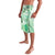 Aotearoa Maori Wahine Lavalava Fantail Bird Green Gold Marble