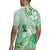 Aotearoa Maori Wahine Rugby Jersey Fantail Bird Green Gold Marble