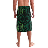 Personalised New Zealand Darts Lavalava Maori Koru Dartboard Green Flame