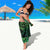 New Zealand Darts Sarong Maori Koru Dartboard Green Flame