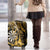 New Zealand Darts Luggage Cover Maori Koru Dartboard Gold Flame