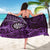 New Zealand Darts Sarong Maori Koru Dartboard Purple Flame