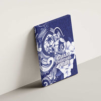 Guam Chief Quipuha Canvas Wall Art Polynesian Pattern With Guasali Flowers