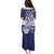 Guam Chief Quipuha Family Matching Puletasi and Hawaiian Shirt Polynesian Pattern With Guasali Flowers
