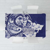 Guam Chief Quipuha Tablecloth Polynesian Pattern With Guasali Flowers