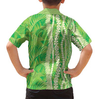 Hawaii Prince Kuhio Hawaiian Shirt Lime Green Hawaiian Lau Maia With Leis LT05 - Polynesian Pride