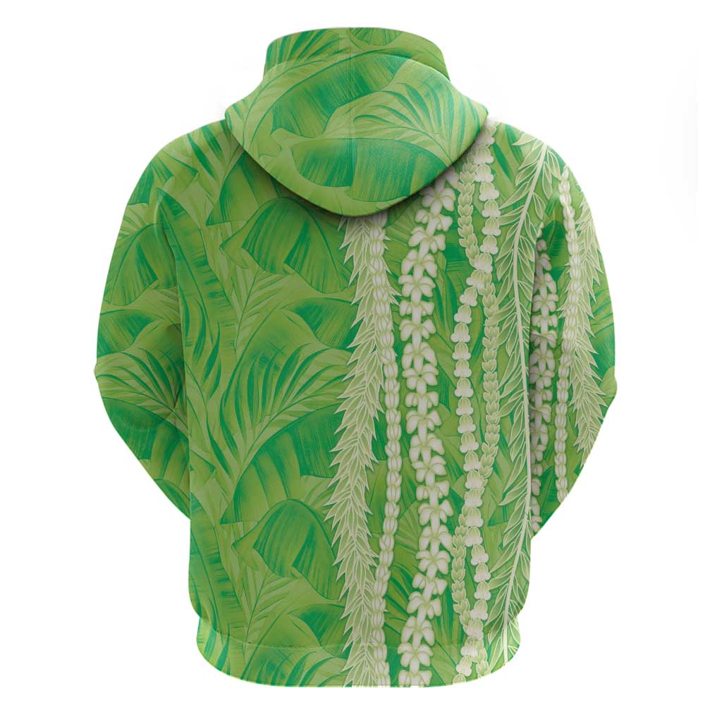 Hawaii Prince Kuhio Hoodie Lime Green Hawaiian Lau Maia With Leis