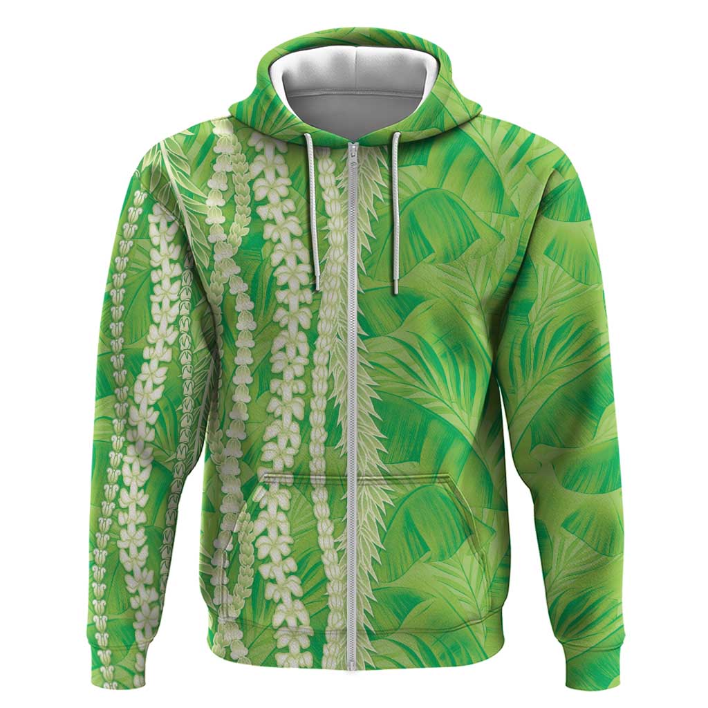 Hawaii Prince Kuhio Hoodie Lime Green Hawaiian Lau Maia With Leis