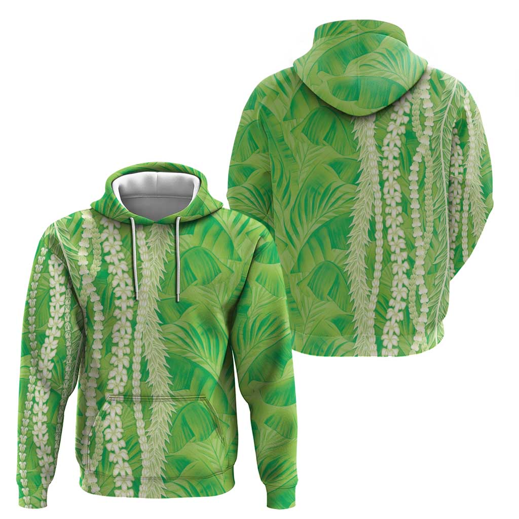 Hawaii Prince Kuhio Hoodie Lime Green Hawaiian Lau Maia With Leis