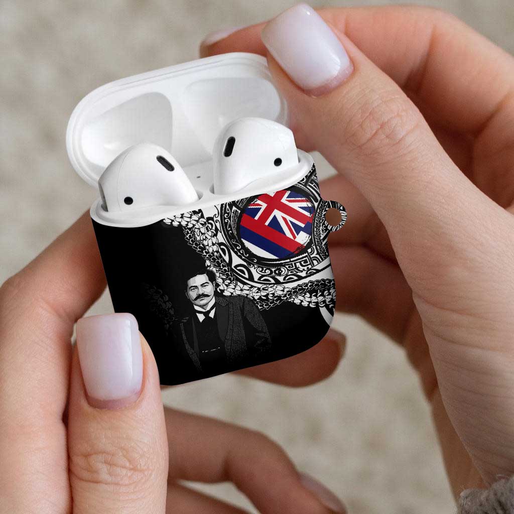 Hawaii Prince Kuhio AirPods Case Hawaiian Maile Lei LT05 - Polynesian Pride