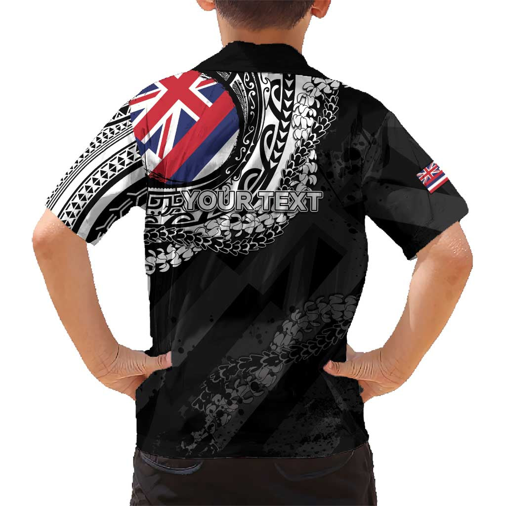 Personalised Hawaii Prince Kuhio Family Matching Mermaid Dress and Hawaiian Shirt Hawaiian Maile Lei