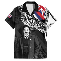 Personalised Hawaii Prince Kuhio Family Matching Mermaid Dress and Hawaiian Shirt Hawaiian Maile Lei