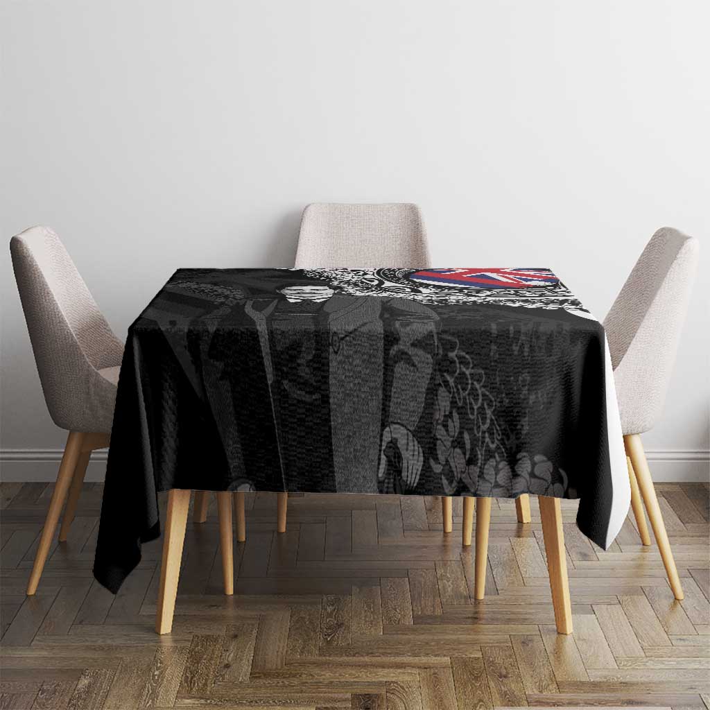 Hawaii Prince Kuhio Tablecloth Hawaiian Maile Lei