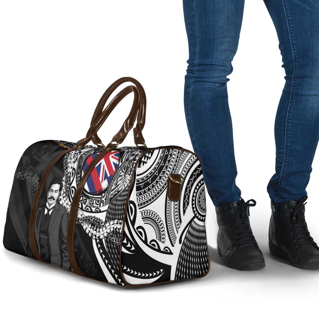 Hawaii Prince Kuhio Travel Bag Hawaiian Maile Lei