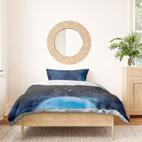 New Zealand Matariki Bedding Set Pleiades Star Cluster Blue Galaxy