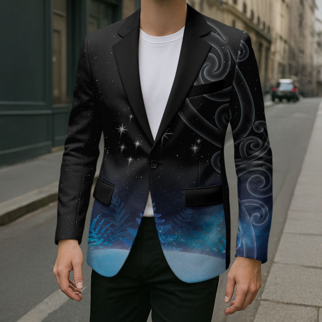 New Zealand Matariki Blazer Pleiades Star Cluster Blue Galaxy