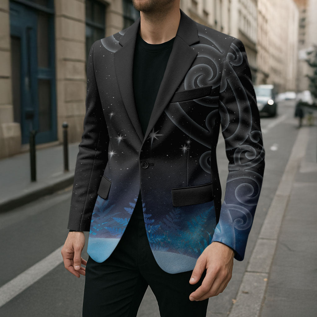 New Zealand Matariki Blazer Pleiades Star Cluster Blue Galaxy