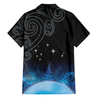 New Zealand Matariki Hawaiian Shirt Pleiades Star Cluster Blue Galaxy