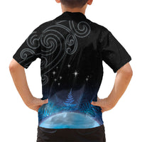 New Zealand Matariki Hawaiian Shirt Pleiades Star Cluster Blue Galaxy