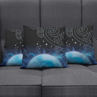 New Zealand Matariki Pillow Cover Pleiades Star Cluster Blue Galaxy LT05 - Polynesian Pride