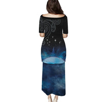 New Zealand Matariki Puletasi Pleiades Star Cluster Blue Galaxy LT05 - Polynesian Pride