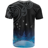 New Zealand Matariki T Shirt Pleiades Star Cluster Blue Galaxy