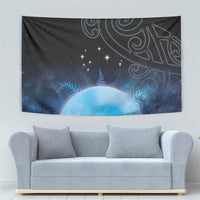 New Zealand Matariki Tapestry Pleiades Star Cluster Blue Galaxy