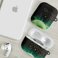 New Zealand Matariki AirPods Case Pleiades Star Cluster Green Galaxy LT05 - Polynesian Pride