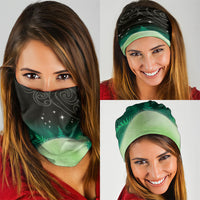 New Zealand Matariki Neck Gaiter Pleiades Star Cluster Green Galaxy