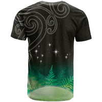New Zealand Matariki T Shirt Pleiades Star Cluster Green Galaxy