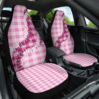 Pink Hawaii Palaka Car Seat Cover Hawaiian Honohono Lei LT05 One Size Pink - Polynesian Pride