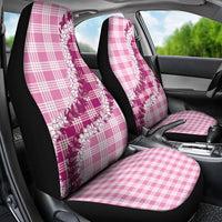 Pink Hawaii Palaka Car Seat Cover Hawaiian Honohono Lei LT05 - Polynesian Pride