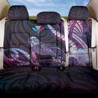 Hawaiian Monk Seal Back Car Seat Cover Kakau Tribal Pattern Violet Gradient LT05 One Size Violet - Polynesian Pride