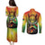 Vanuatu July 30th 1980 Couples Matching Puletasi and Long Sleeve Button Shirt Happy Independence Day - Polynesian Pride