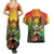 Vanuatu July 30th 1980 Couples Matching Summer Maxi Dress and Hawaiian Shirt Happy Independence Day - Polynesian Pride