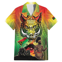 Vanuatu July 30th 1980 Family Matching Mermaid Dress and Hawaiian Shirt Happy Independence Day - Polynesian Pride