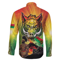 Vanuatu July 30th 1980 Family Matching Puletasi and Hawaiian Shirt Happy Independence Day - Polynesian Pride