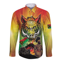 Vanuatu July 30th 1980 Long Sleeve Button Shirt Happy Independence Day - Polynesian Pride