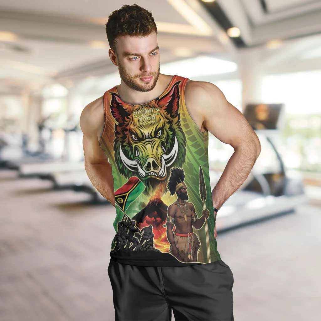 Vanuatu July 30th 1980 Men Tank Top Happy Independence Day - Polynesian Pride