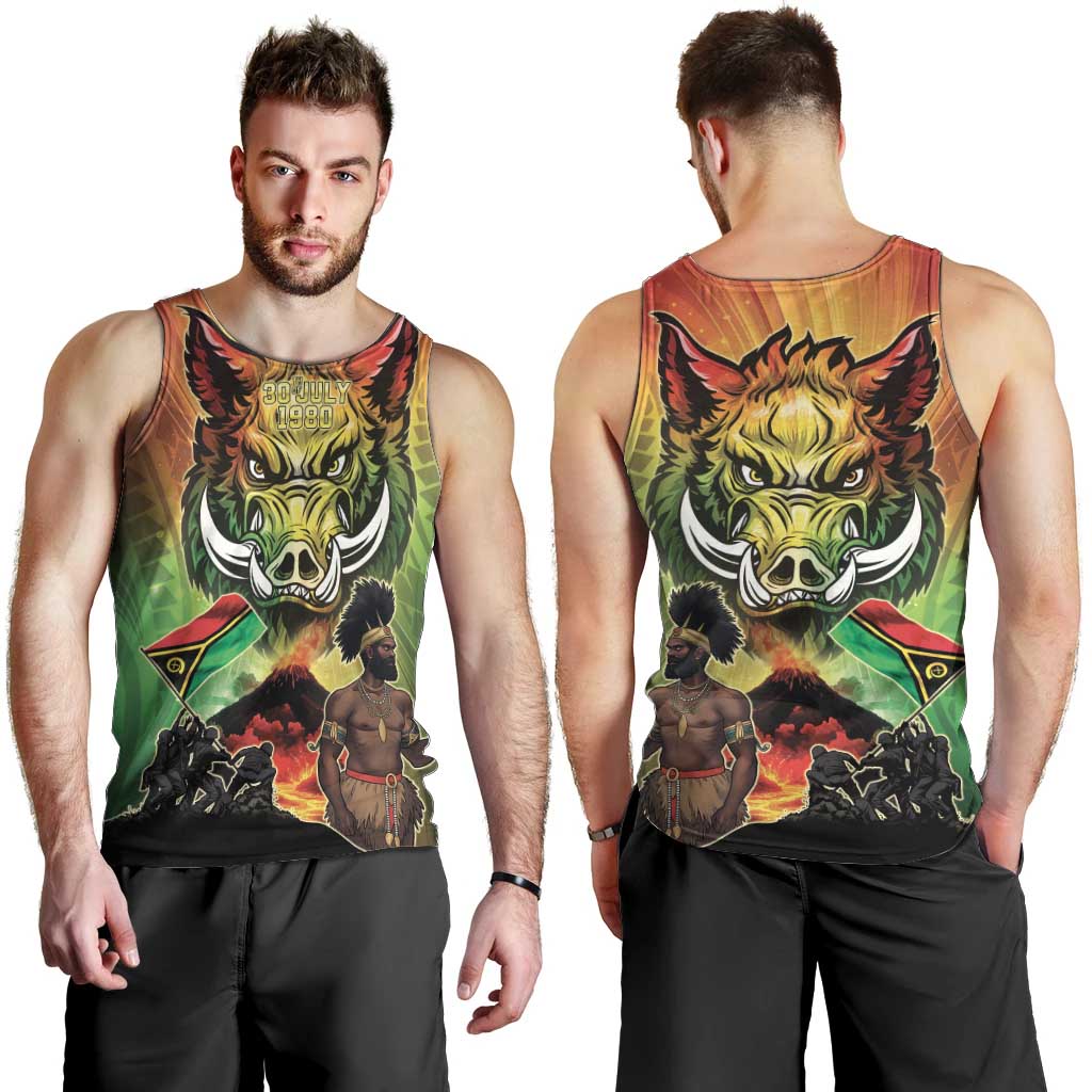 Vanuatu July 30th 1980 Men Tank Top Happy Independence Day - Polynesian Pride