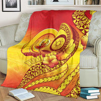 Vanuatu 45 Yia Indipendens Anivesari Blanket Tamtam Drum With Boar Tusk - Polynesian Pride